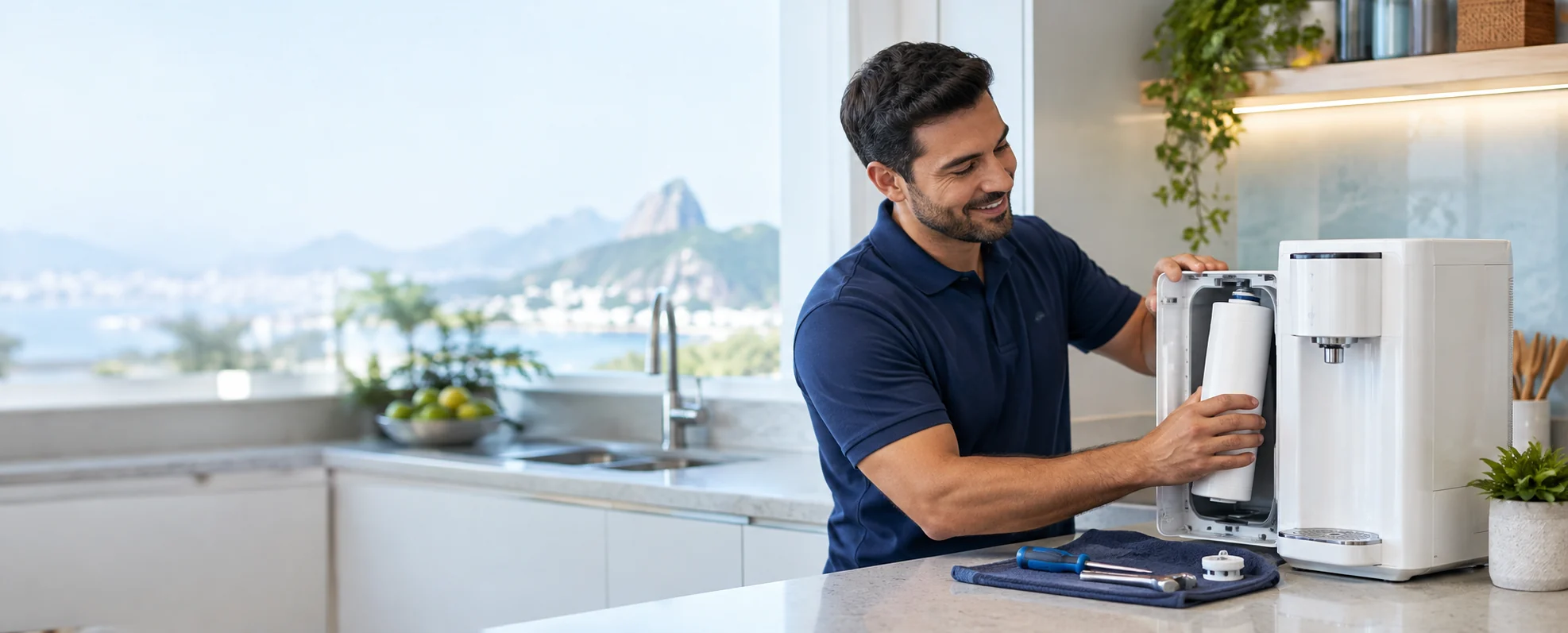 Como cuidar do purificador e preservar seu funcionamento